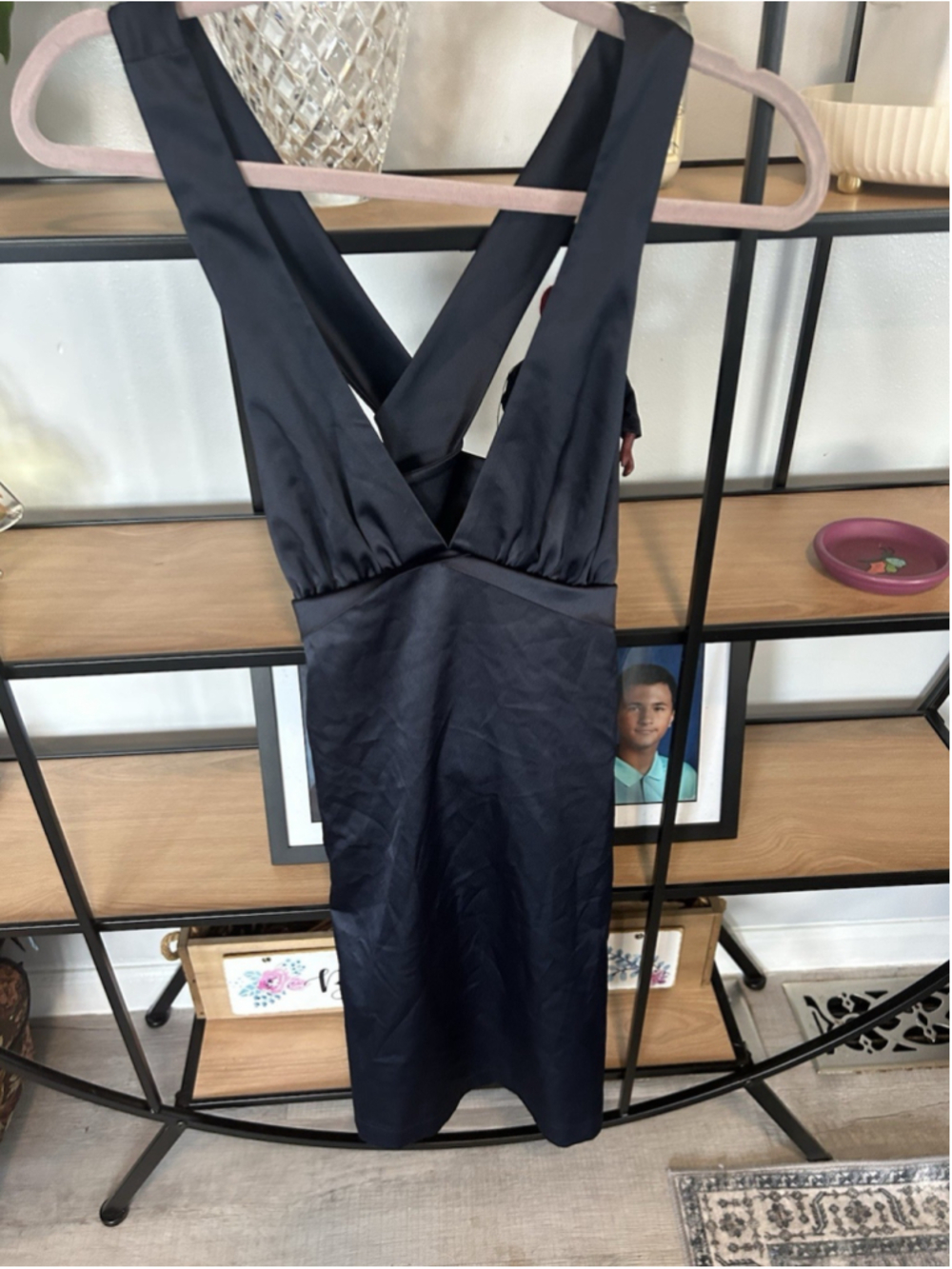 XXS womans Dress Medium Navy Blue